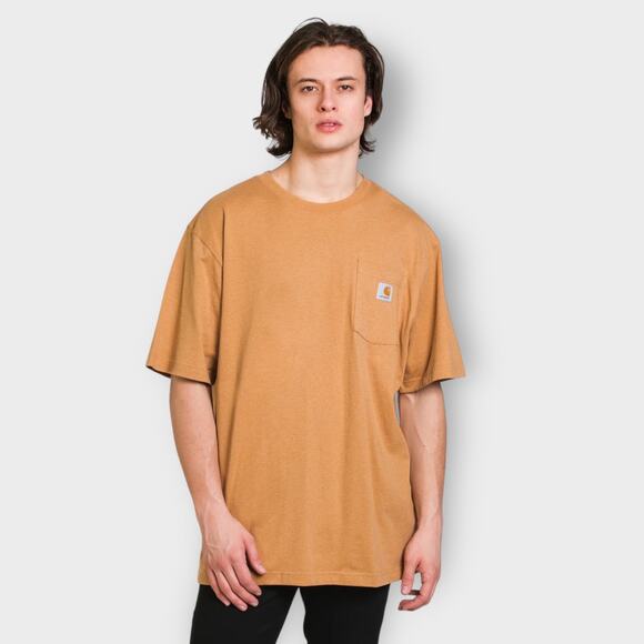 Carhartt Distressed Pocket Tee – Yellowstone Heather | XL - Picture 6 of 7